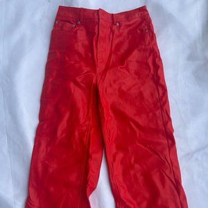 Urban Outfitters Faux Leather Pants Flare ref Womens Size 26